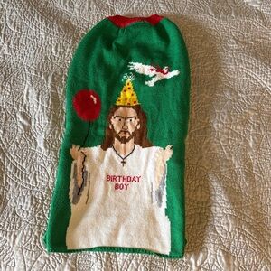 Tipsy Elves Pests Green Birthday Boy Sweater